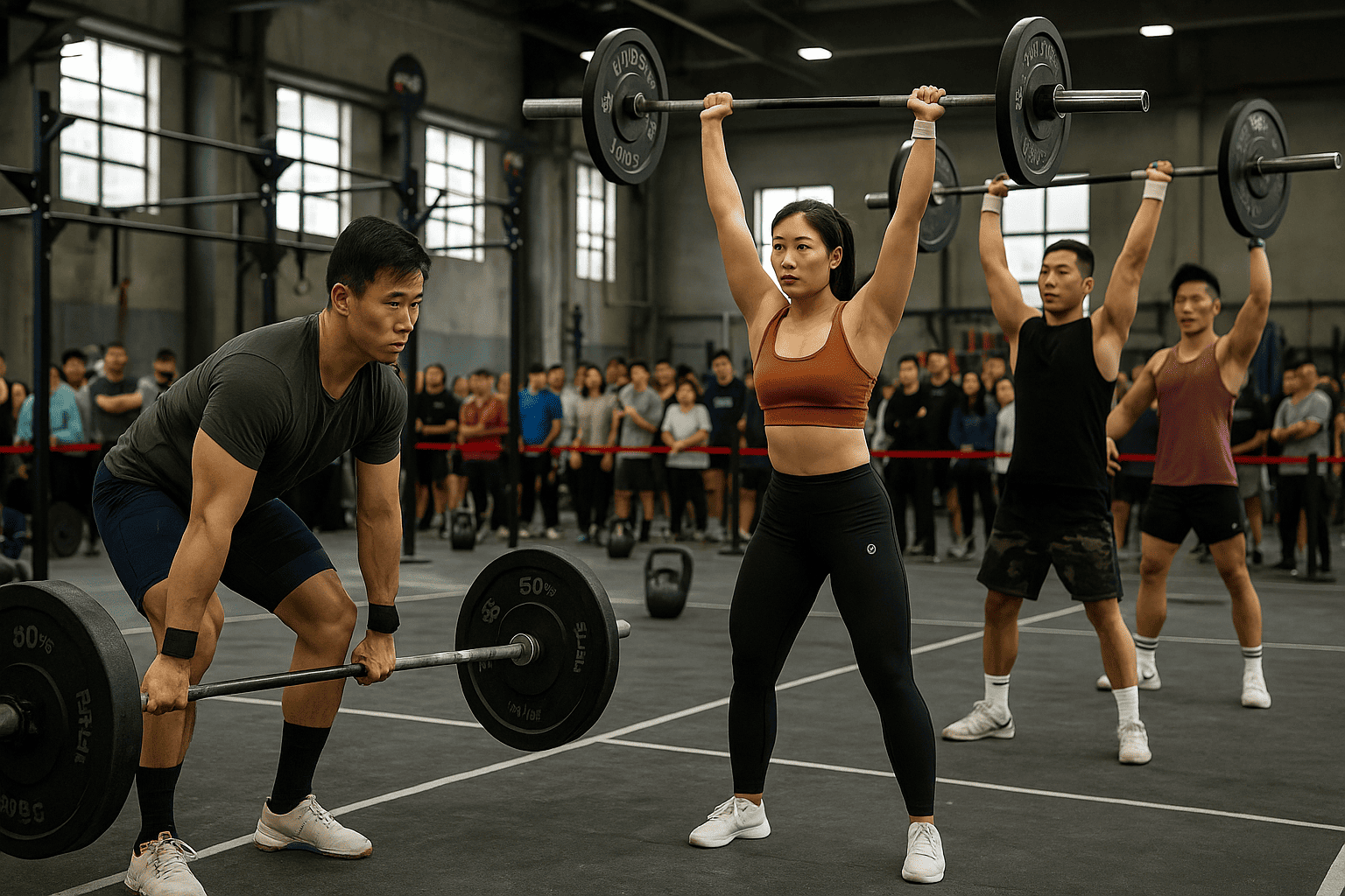 China impulsa las competiciones de fitness funcional para alimentar el auge deportivo