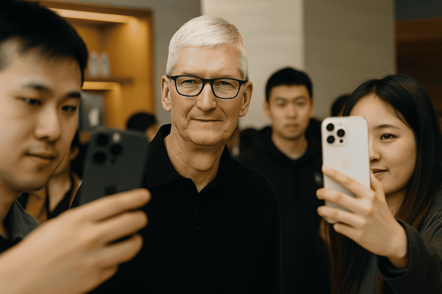 iPhone Air se agota en China tras la visita de Tim Cook