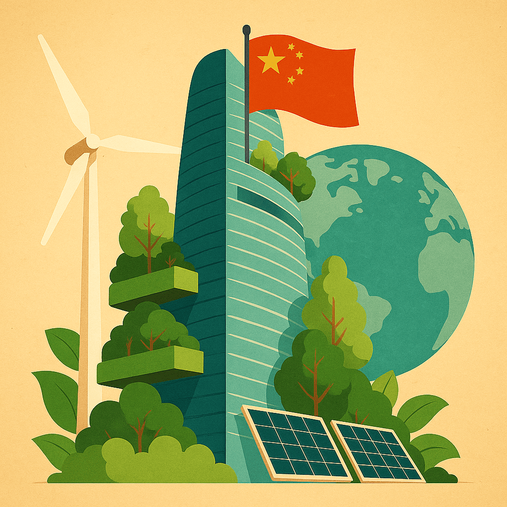 China inaugura el primer edificio ultra “cero carbono” del mundo