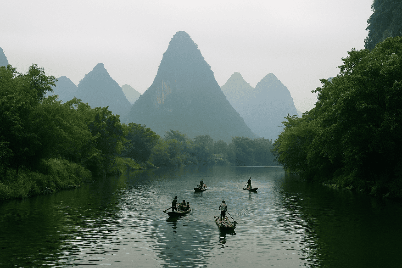 Carta desde China: un festín de actividades al aire libre en los picos kársticos de Guilin