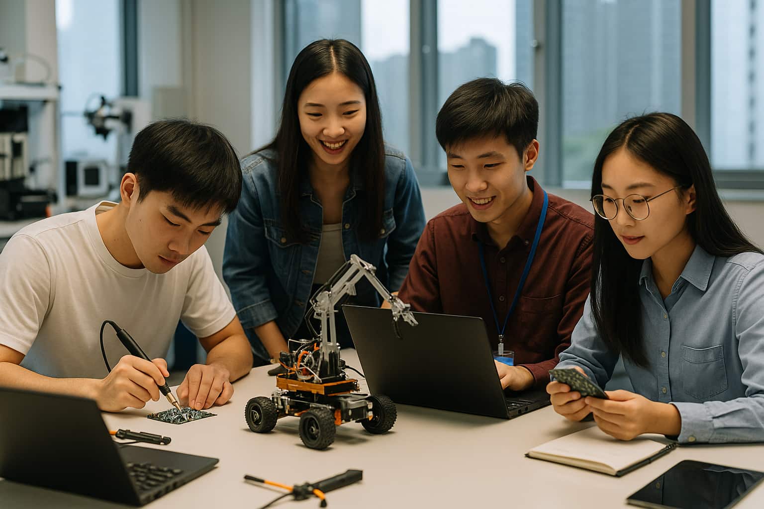 Jóvenes inventores China innovación – Tecnología propósito social
