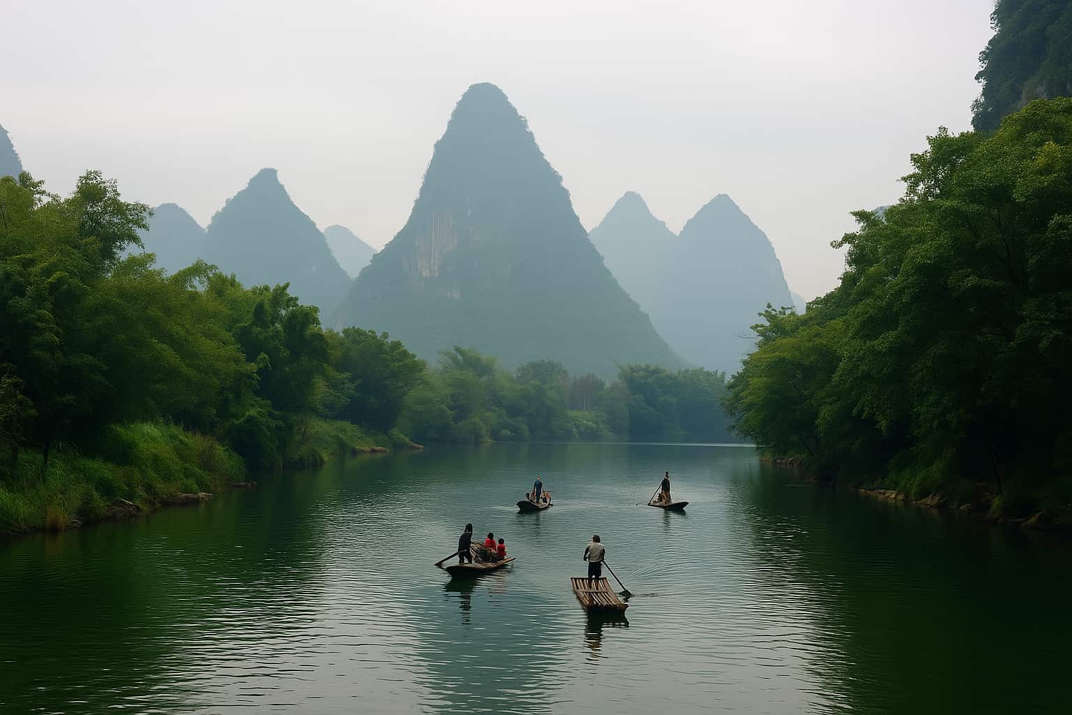 Turismo Guilin China sostenible – Ecoturismo paisajes kársticos