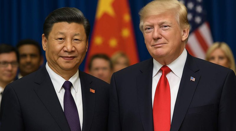 Xi Jinping y Donald Trump durante la cumbre de 2025, símbolo de la tregua comercial entre China y EE.UU