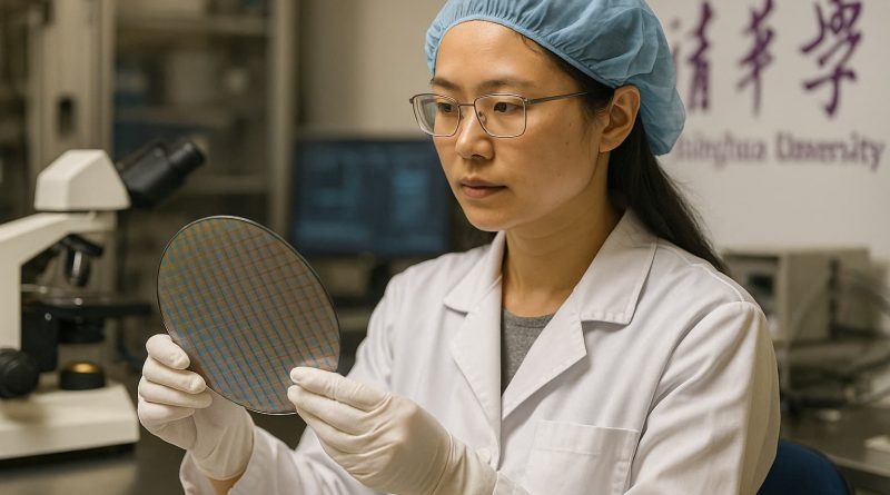 Su Fei Tsinghua chips China - arquitecta semiconductores en laboratorio investigación universidad