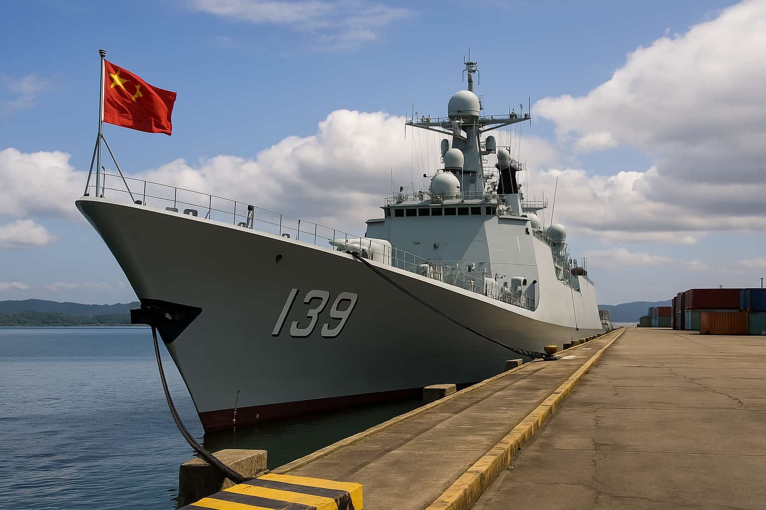 Brasil equilibra visitas de China y EE.UU. en su litoral