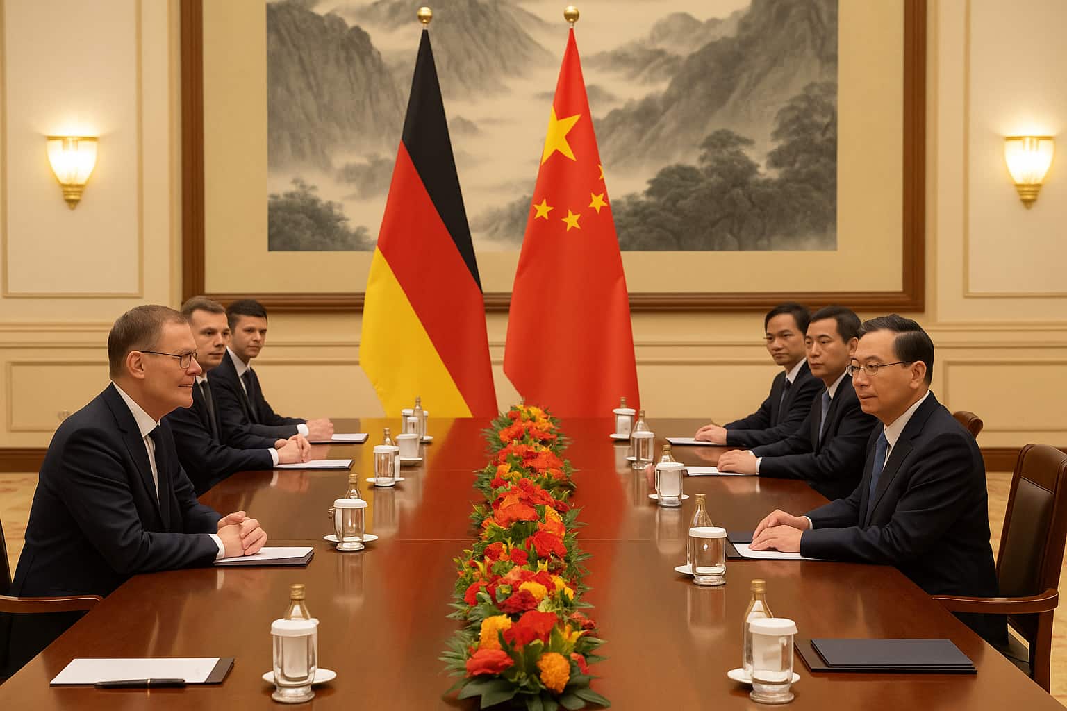 Alemania y China reordenan su vínculo económico en Pekín