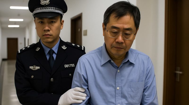 Policía en China realiza la detención de un científico acusado de mala conducta.”