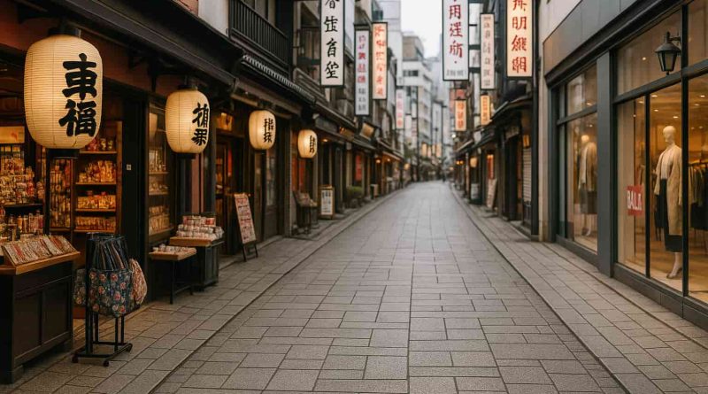Turistas chinos ausentes en calles comerciales de Japón por tensiones bilaterales