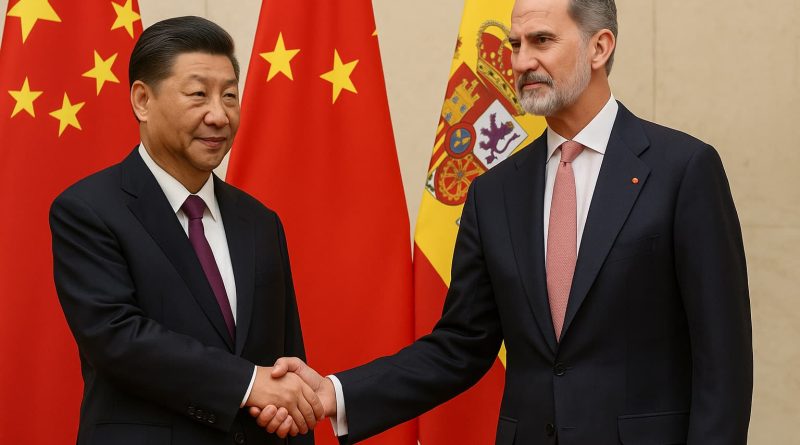 importaciones desde España Xi Felipe VI