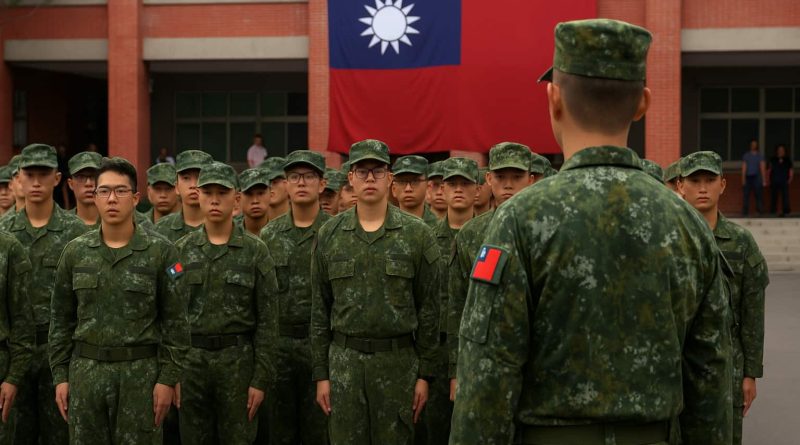 Taiwán ejército voluntarios escasez - reclutamiento militar crisis personal