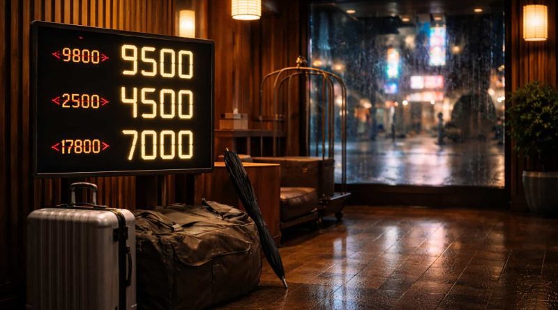 Calles vacías de turistas chinos en Kyoto tras aviso de riesgo emitido por China