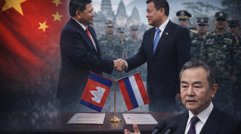 China respalda el alto el fuego entre Camboya y Tailandia y promueve el diálogo.