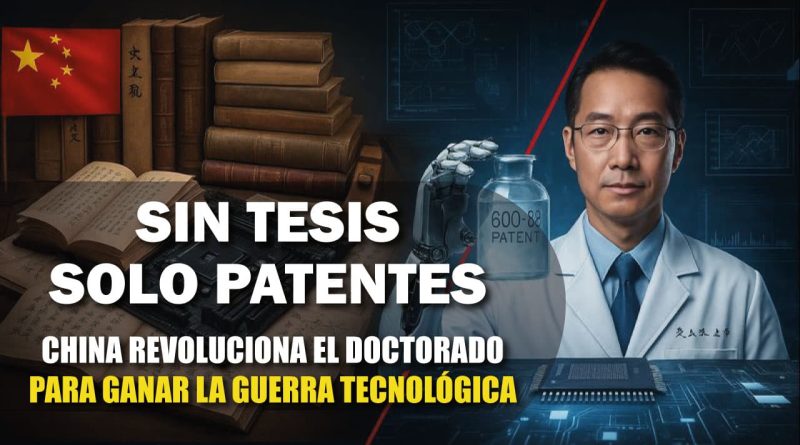 Ingenieros chinos trabajando en laboratorio industrial para doctorado aplicado.