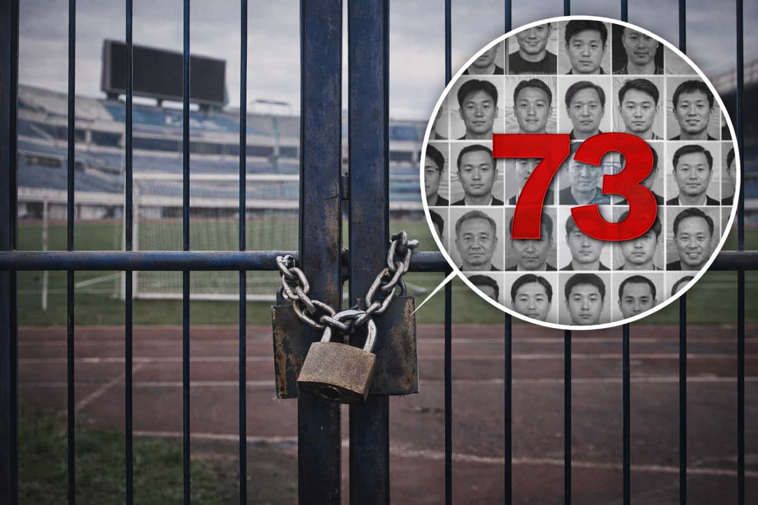 China impone prohibición de por vida a 73 personas del fútbol