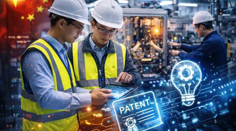 Datos oficiales sobre patentes e innovación tecnológica en China.