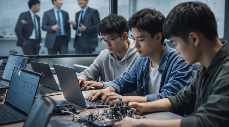 Estudiantes de la Universidad Fuyao participan en proyectos de investigación aplicada