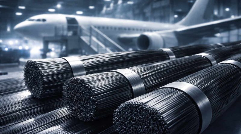 Fibra de carbono T1000 producida en China para alta tecnología.