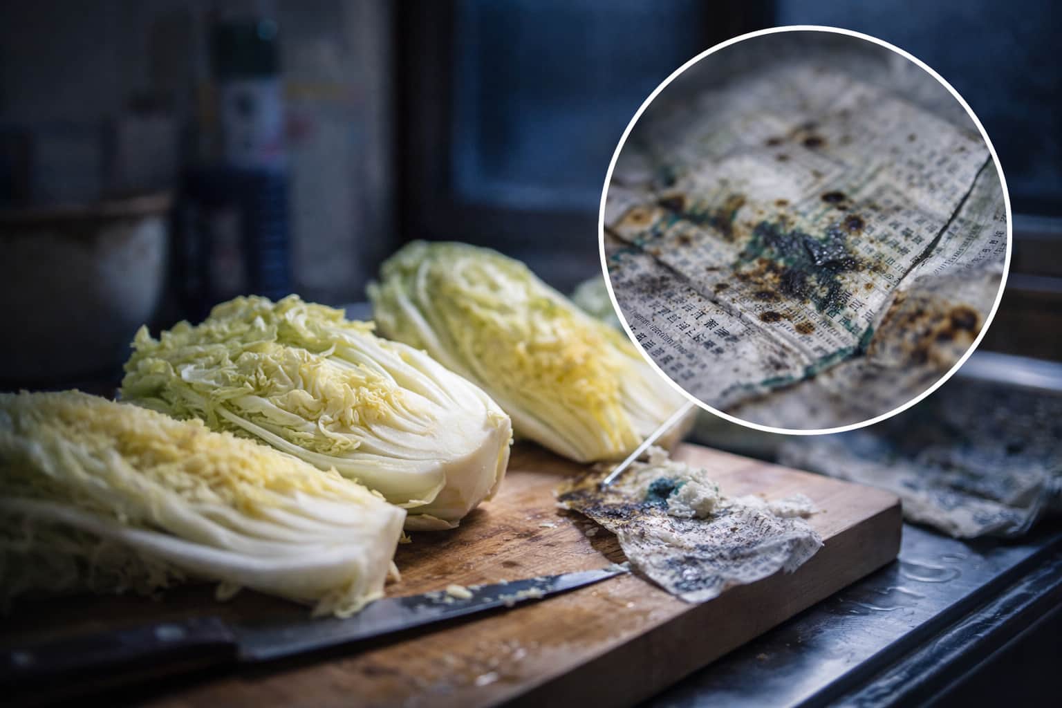 Policía identifica la causa de intoxicación por col china comprada online