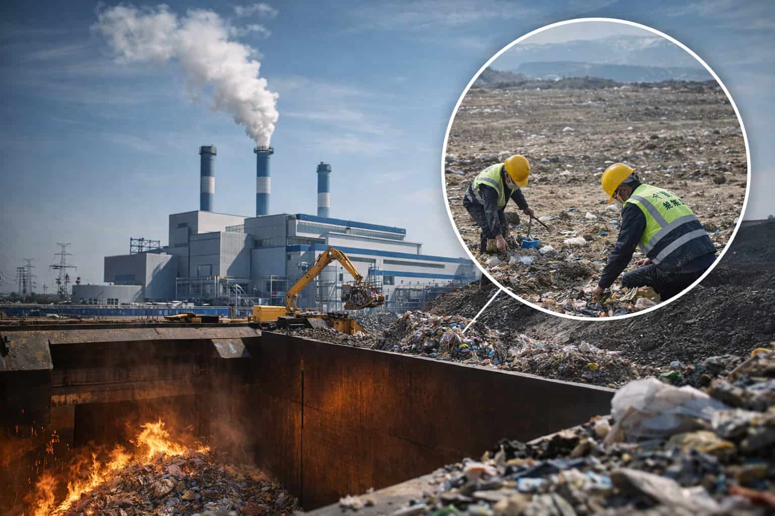China transforma la basura en recurso y ya no alcanza