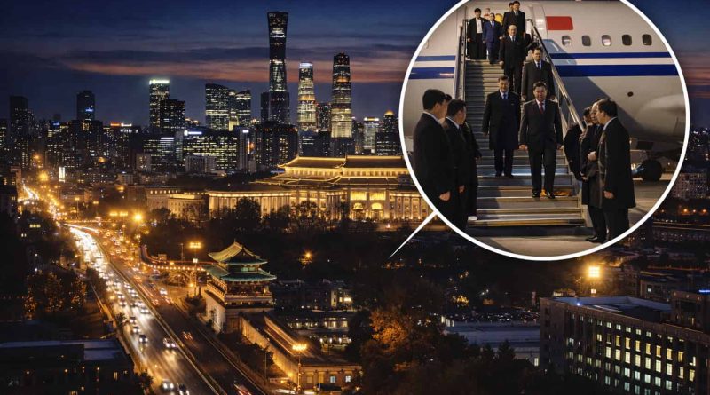 Reunión diplomática entre China y líderes extranjeros en 2026.