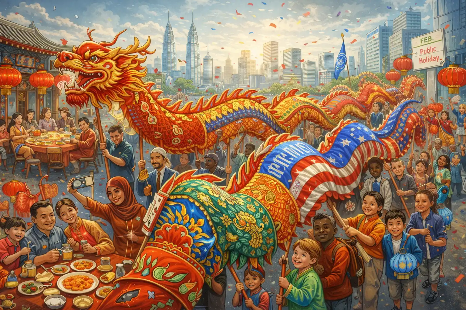 Cerca de 20 países reconocen el Año Nuevo chino oficial