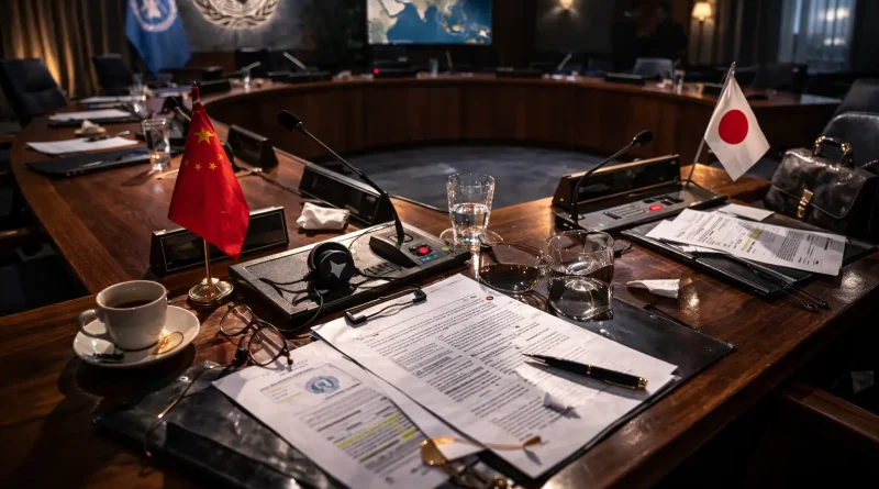 Intervención del representante chino ante la ONU sobre Taiwán y Japón.