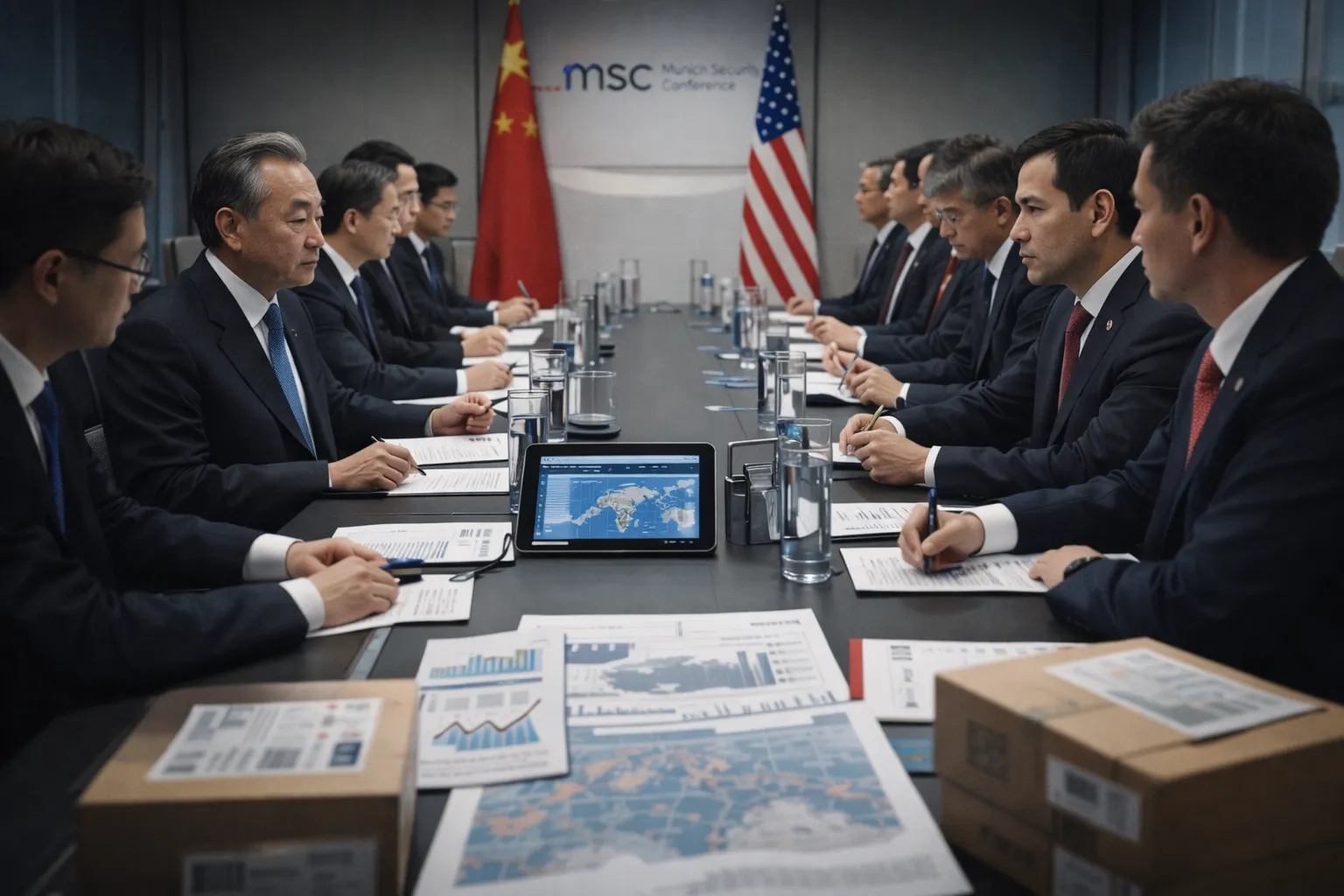 China y Estados Unidos prueban una fase de diálogo en Múnich