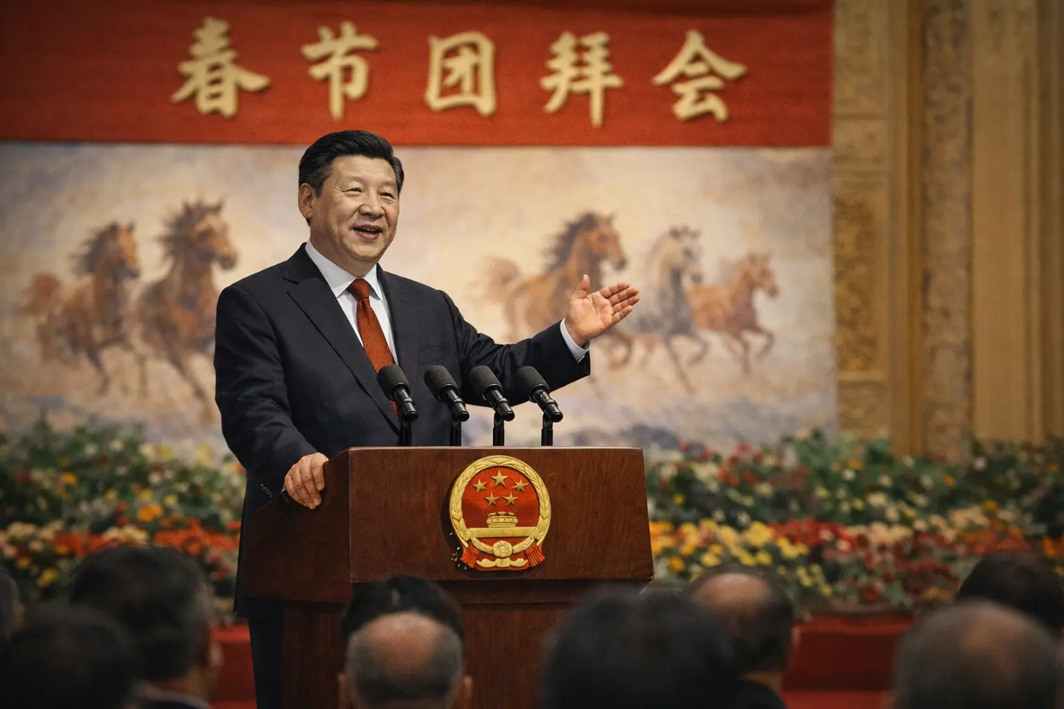 Para qué sirven los discursos de inicio de año en China