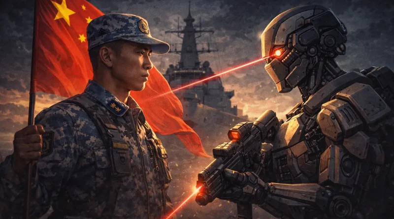 Integración de robots en operaciones militares modernas junto a personal humano