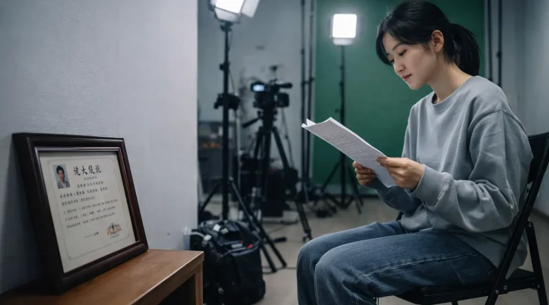 Graduada de la Universidad de Pekín que trabaja como actriz en miniseries digitales