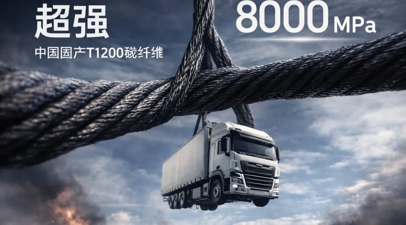 fibra de carbono china T1200