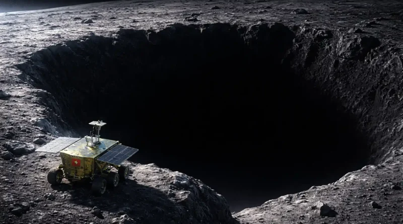 Misión Chang’e-7 explorará el polo sur de la Luna para buscar agua