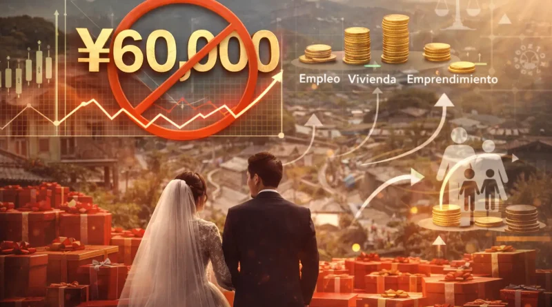 debate sobre la dote matrimonial en China y propuesta de límite de 60000 yuanes