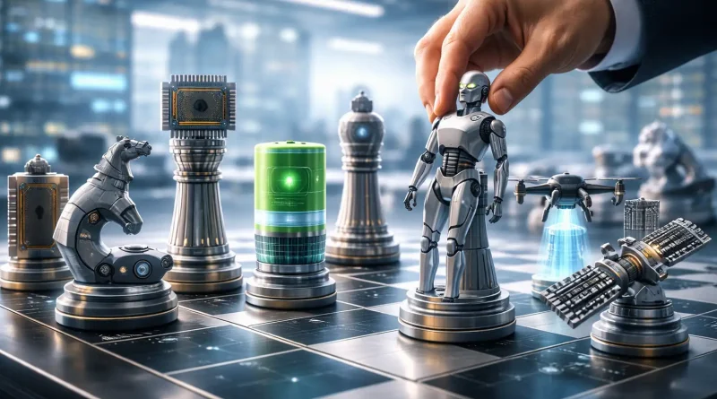 Industrias estratégicas de China vinculadas a tecnología avanzada y robótica