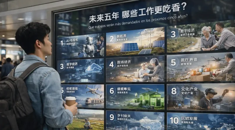 Jóvenes profesionales trabajan en sectores tecnológicos emergentes en China